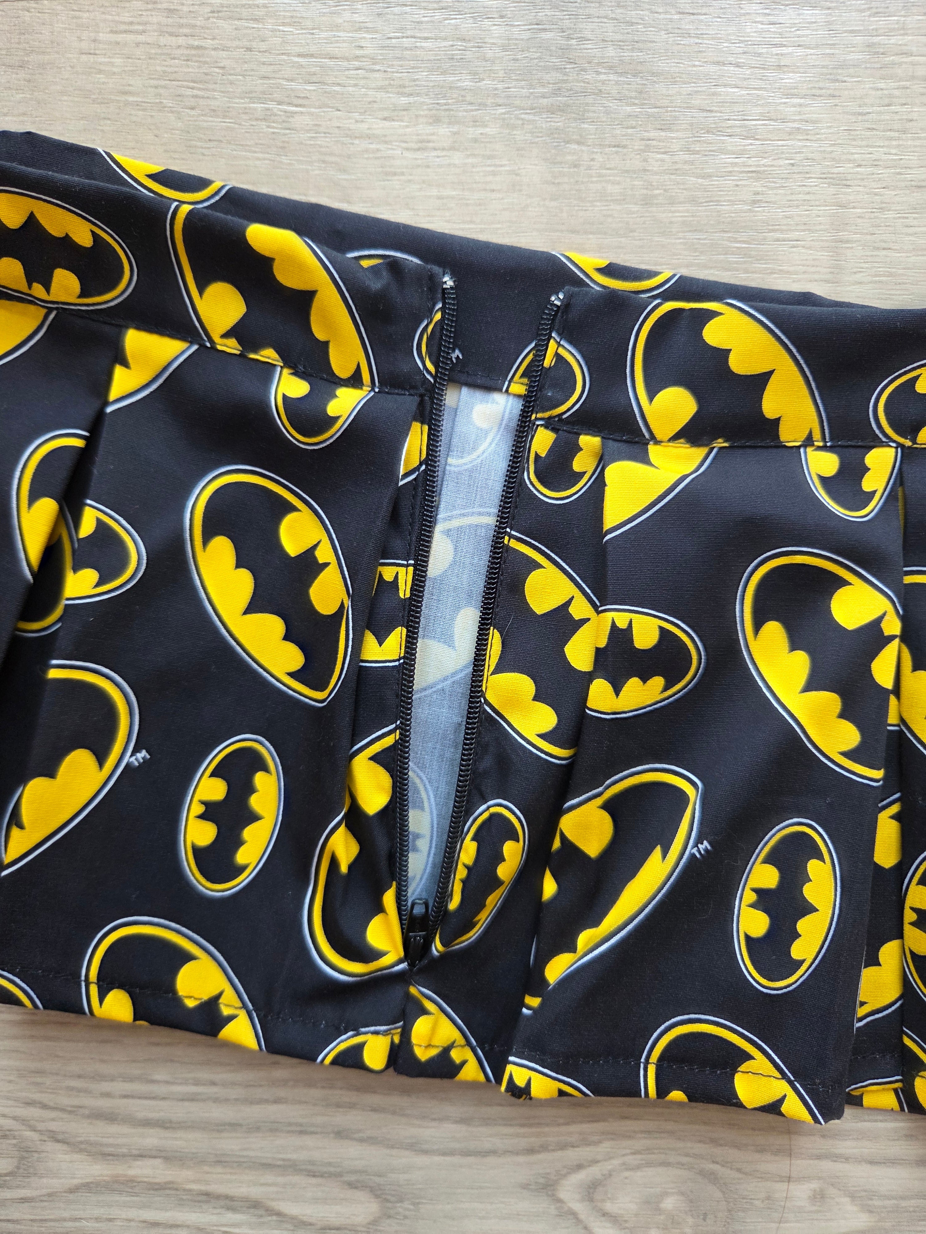Micro Falda Diseño Batman de Tablas